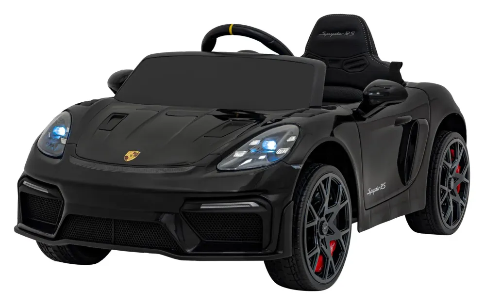 Porsche 718 vehicle Black MP4