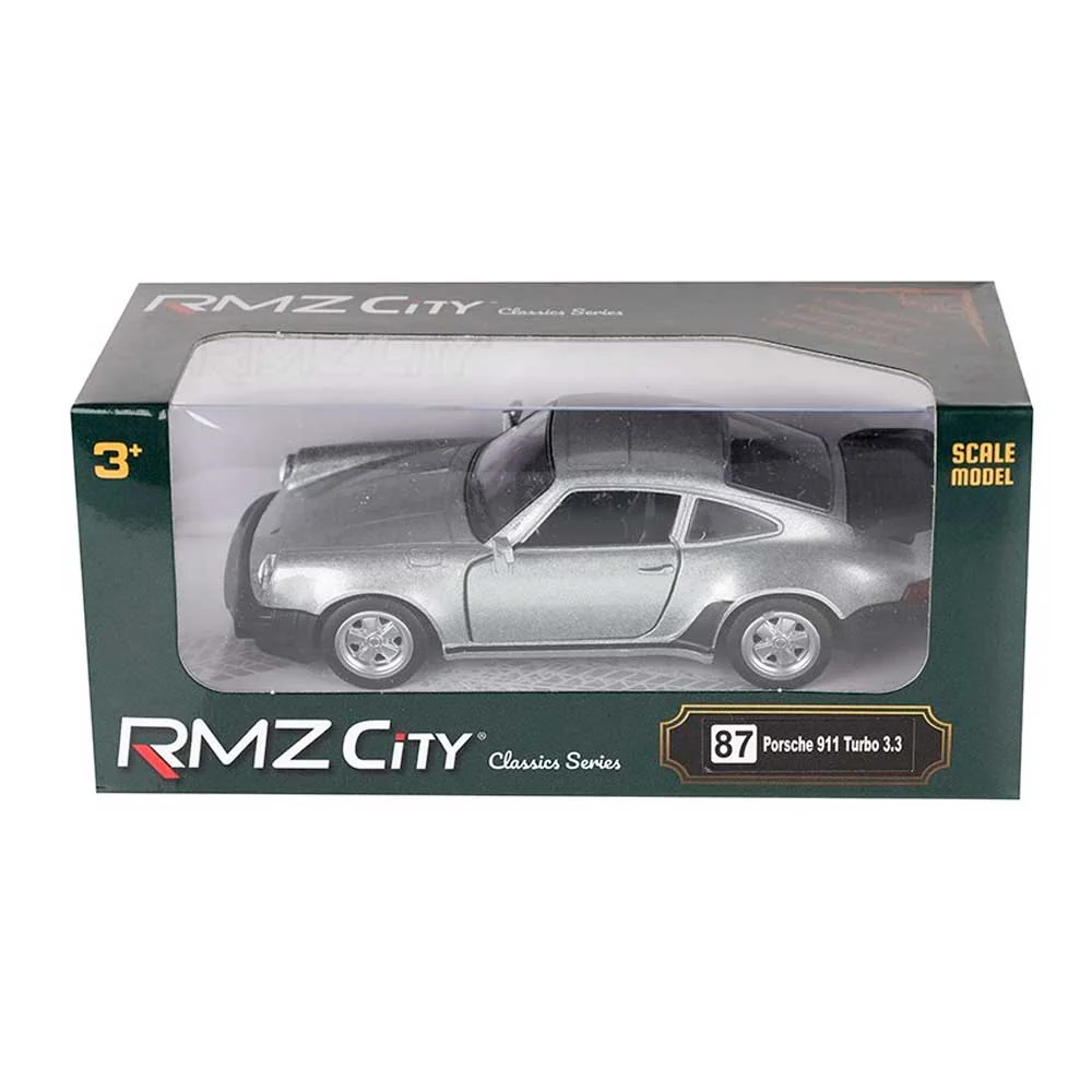 Porsche 911 Turbo 3.3 model auta 1:32 – RMZ, srebrni