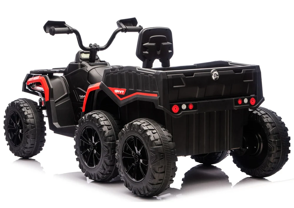 Quad na akumulator ATV JC606 24V 4x4 - dvosjed - crveni