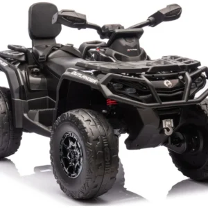Quad na akumulator Can Am Outlander 4x4 DK-CA005 - dvosjed - crni