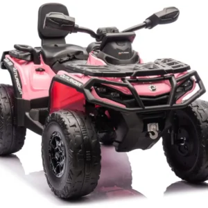 Quad na akumulator Can Am Outlander 4x4 DK-CA005 - dvosjed - svijetlo rozi
