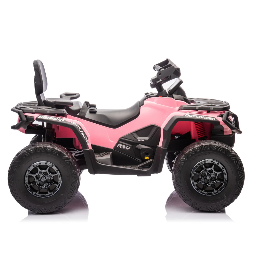 Quad na akumulator Can Am Outlander 4x4 DK-CA005 - dvosjed - svijetlo rozi