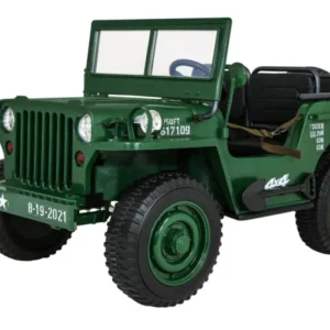 Retro Military Vehicle 4x4 Green
