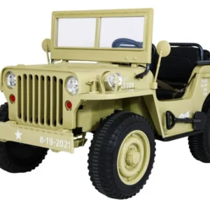 Retro Military Vehicle 4x4 Sand
