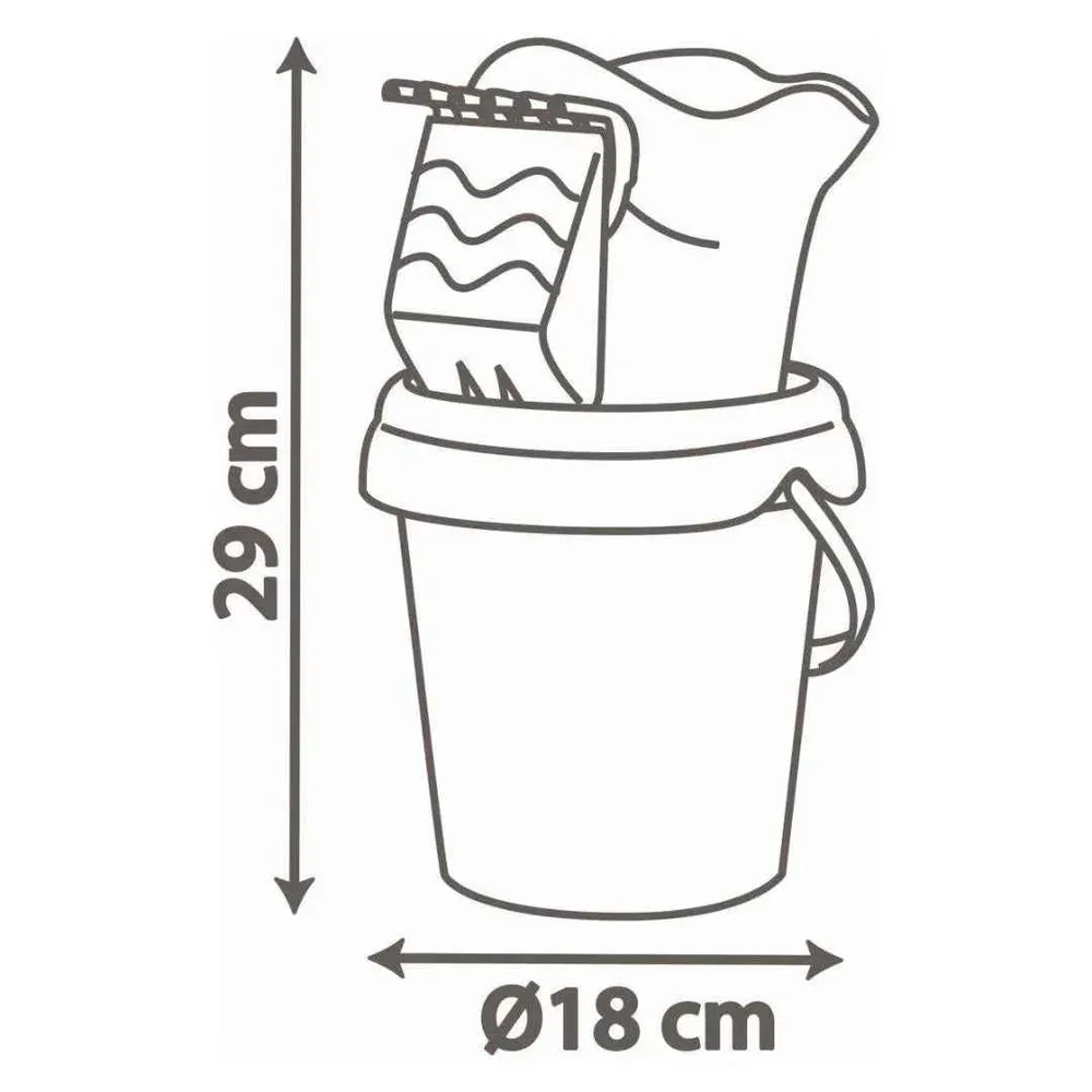 Smoby® Set za plažu Gabby Garnished Bucket