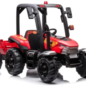 Traktor na akumulator s prikolicom BLT-206 – crveni