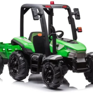 Traktor na akumulator s prikolicom BLT-206 – zeleni