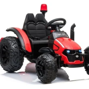 Traktor na akumulator s prikolicom HZB-200 - crveni