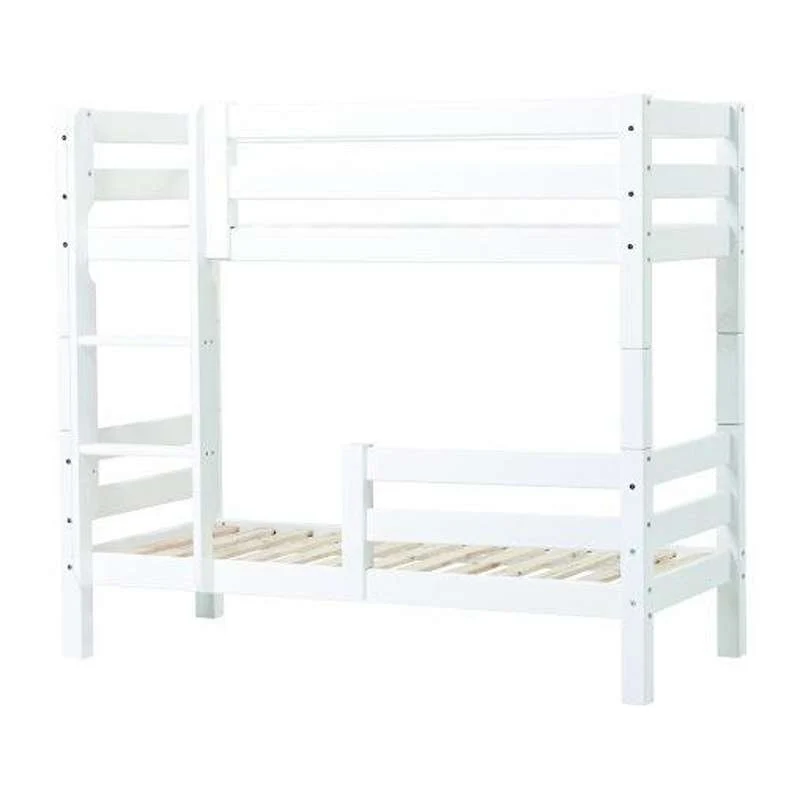Hoppekids ECO Raskošno - Krevet s 1/2 bočnom zaštitom - 150 cm. (Više veličina) - Bijela