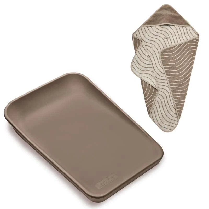 Leander Matty™ Jastučić za sjedenje s kapuljačom - Mocha/Cappuccino