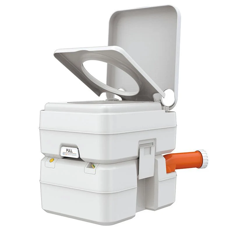 Sobni WC s indikatorom razine otpadne vode, kamp WC bez mirisa 20 L, sivi