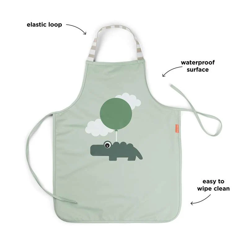 Done Deer Vodonepropusna dječja odjeć - Sretni oblaci - Zeleni Carrying Pouch