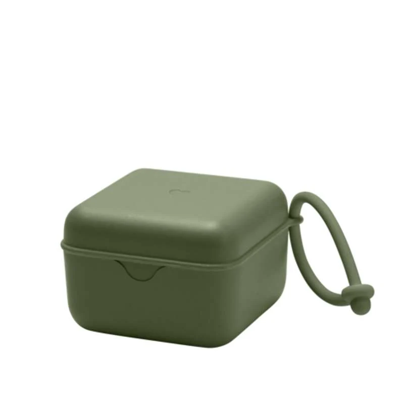 BIBS Accessories Pacifier Box - Sutteboks m. Plads til 3 Sutter - Hunter Menta