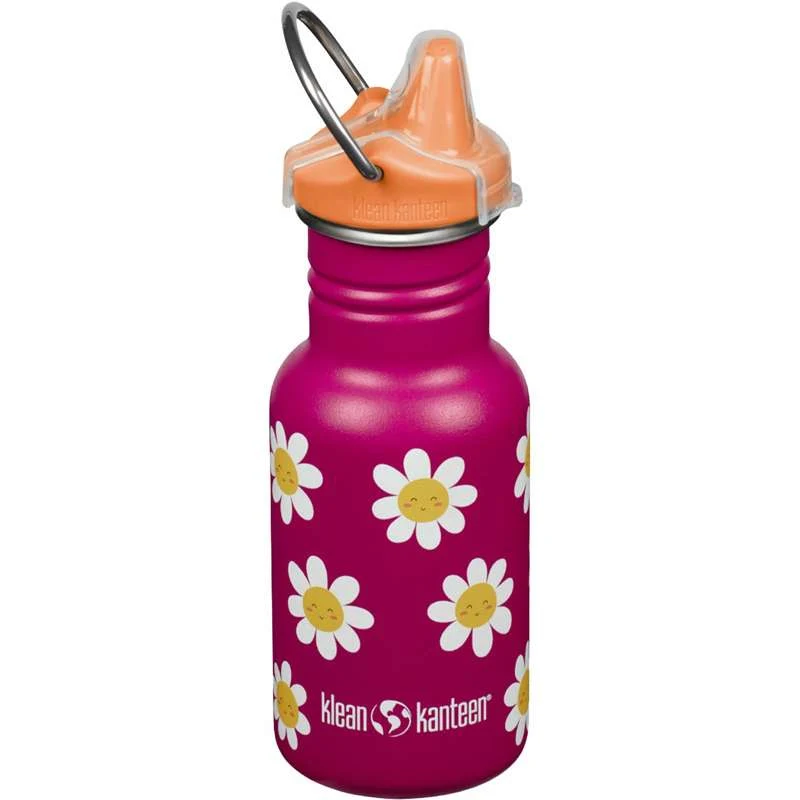 Jednokratna plastika Klean Kanteen Classic Drikkedunk - Kid SippyCap - 355ml - Happy Flowers