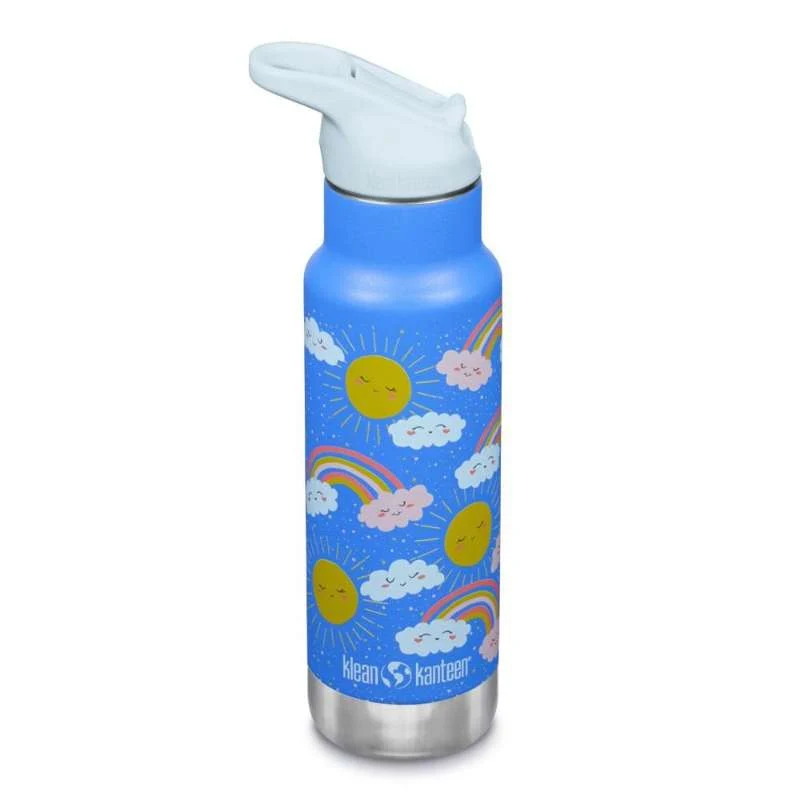 Klean Kanteen Kid Classic Termodrikkedunk - Kid SportCap - 355ml - Rainbows Party Decorating