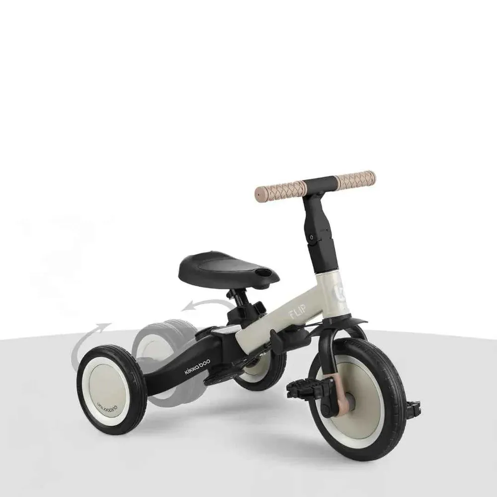 KikkaBoo® dječji tricikl 5u1 Flip Beige
