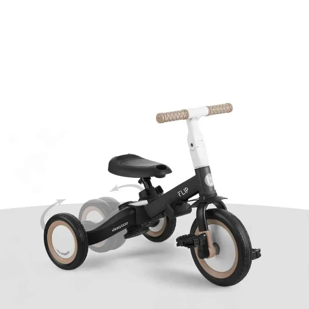KikkaBoo® dječji tricikl 5u1 Flip Black