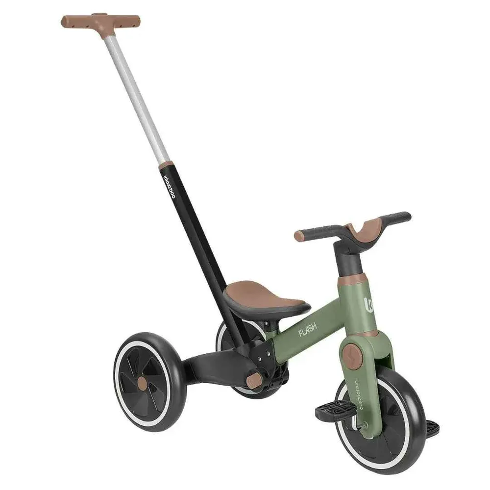 KikkaBoo® Tricikl 5 u 1 Flash Army Green