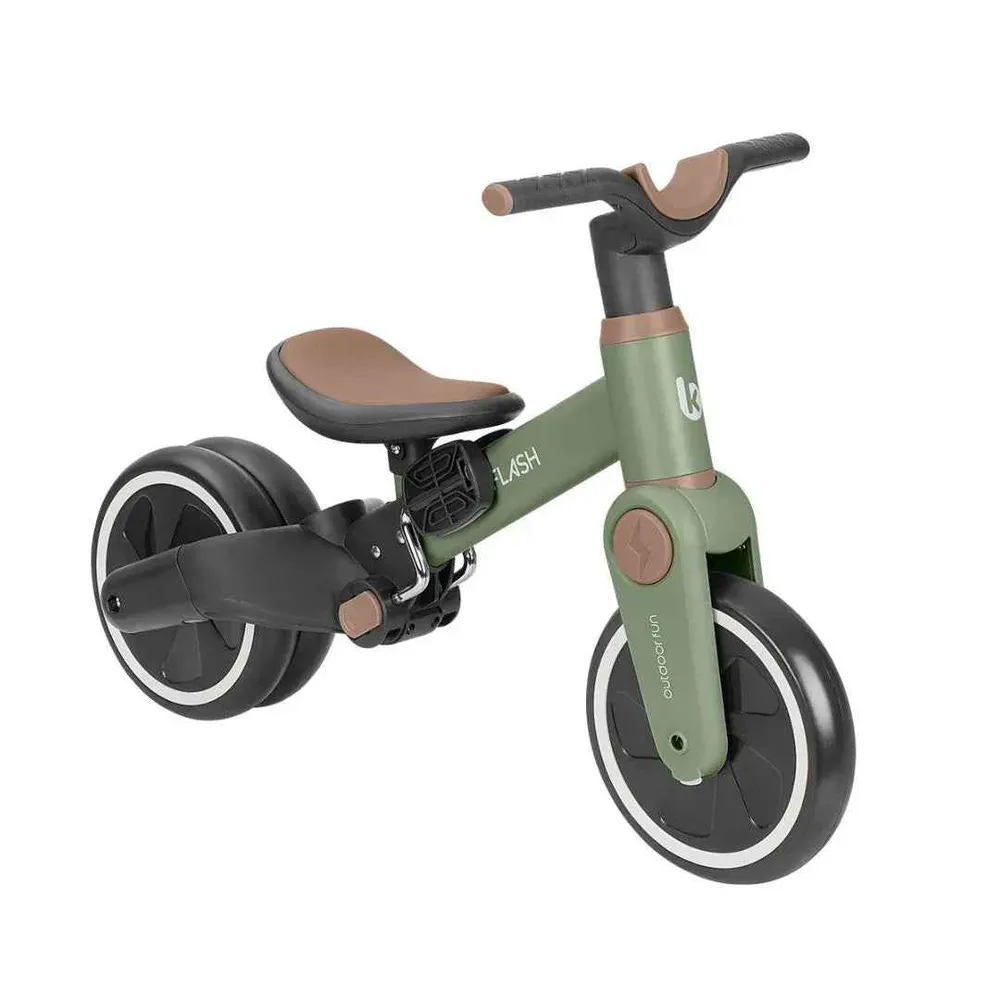 KikkaBoo® Tricikl 5 u 1 Flash Army Green