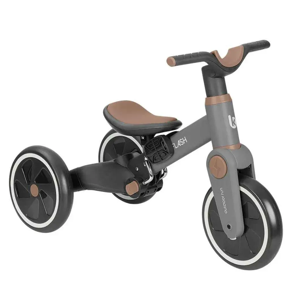 KikkaBoo® Tricikl 5 u 1 Flash Grey