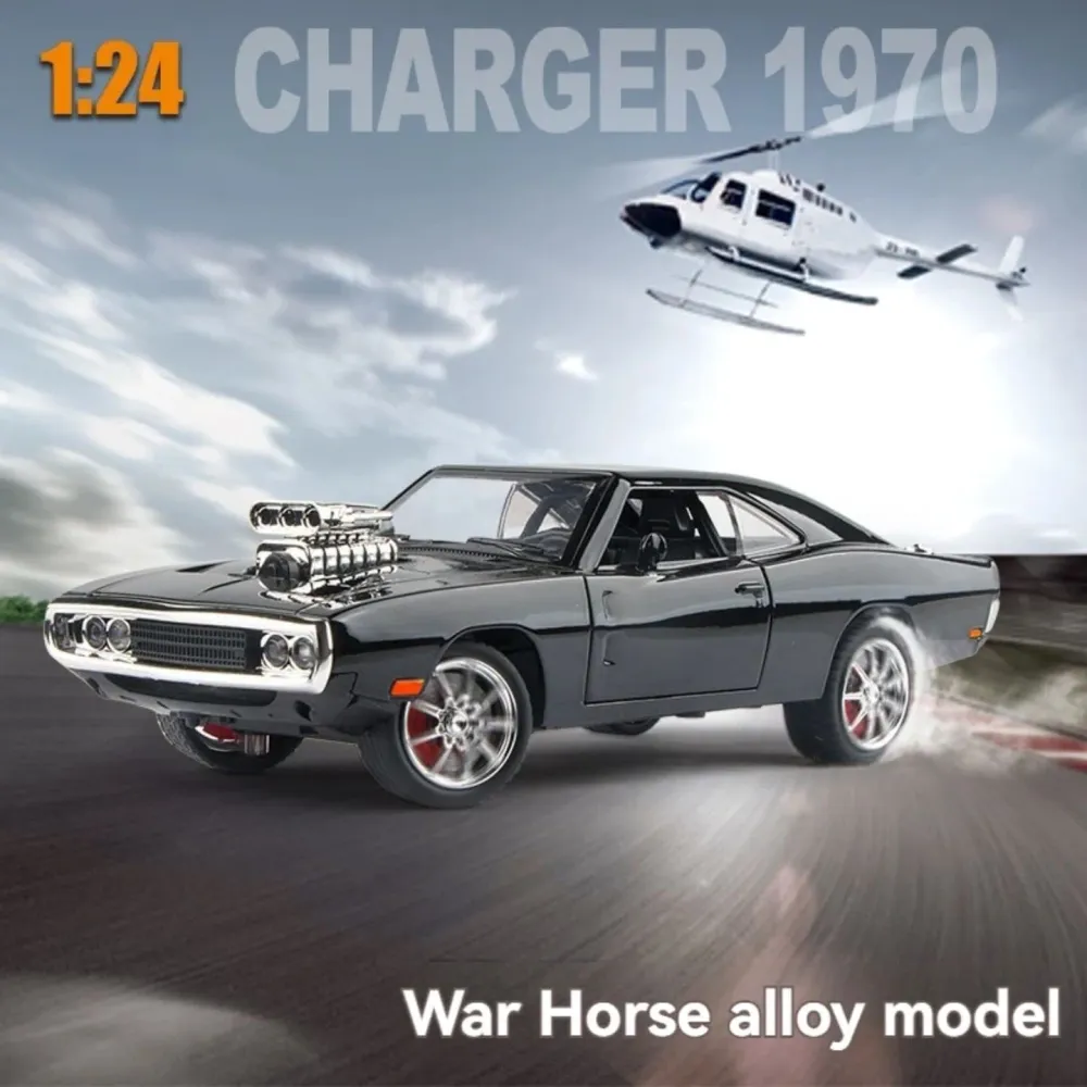 Metalni model automobila Dodge Charger 1970 1:24