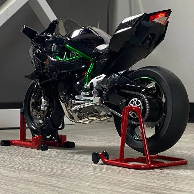 Mini Motocikl Kawasaki H2R Replika Model Zvuk Svetlo Magla