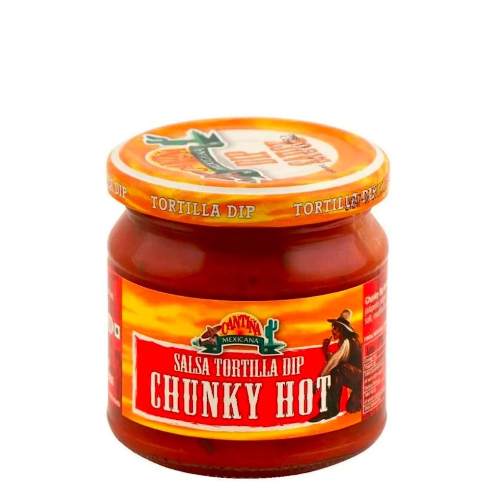 Cantina Mexicana Dip Sauce Chunky Hot, ekstra ljuti umak za nachose od 190g
