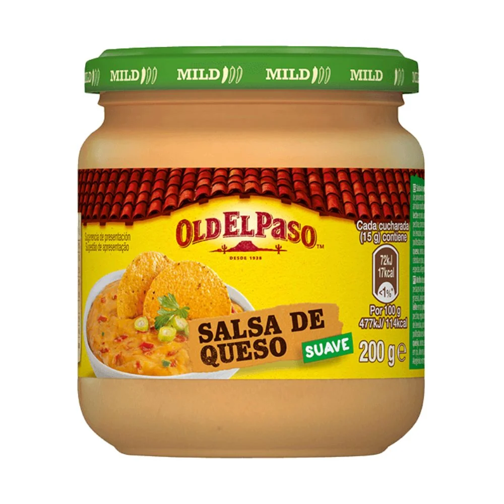 Old El Paso Salsa De Queso Suave, umak od sira i crvene paprike od 200g