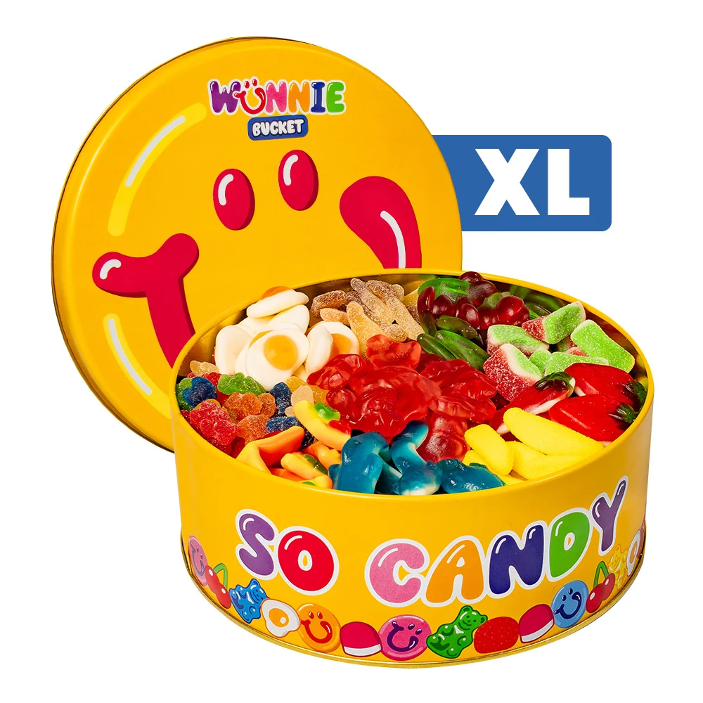 Wunnie Bucket, limenka gumene bombone koje možeš složiti sa svojim omiljenim okusima