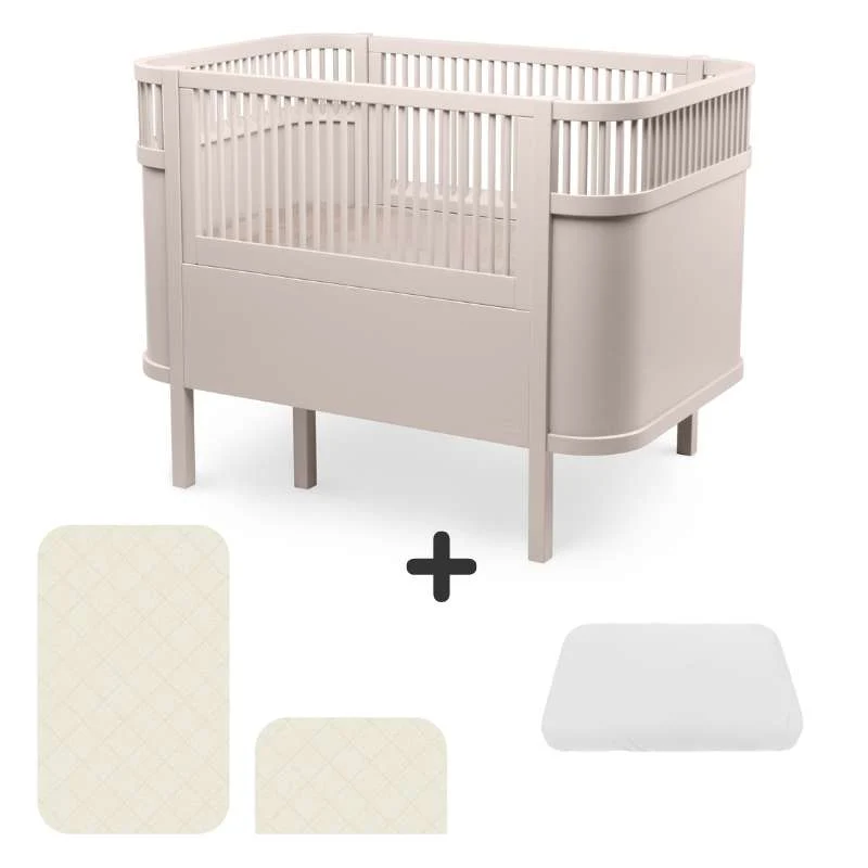 Sebra Krevet - Klasič - Beba & Jr. - Brezova kora Ruž - Paket 2
