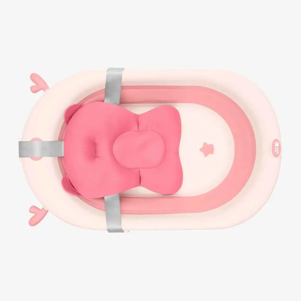 KikkaBoo® Dječji umetak jastuk za kupanje Bear Pink