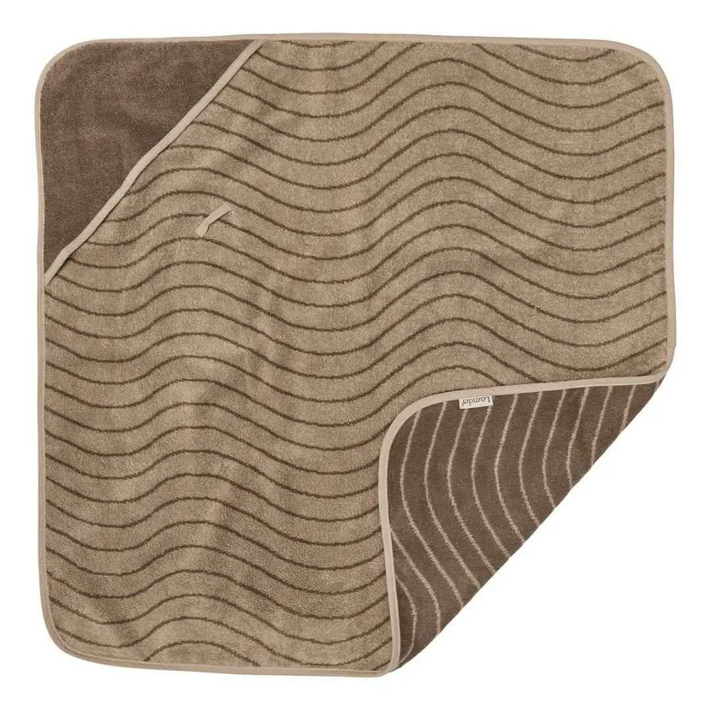 Leander® Pamučni ručnik s kapuljačom Woodland Mocca 80x80