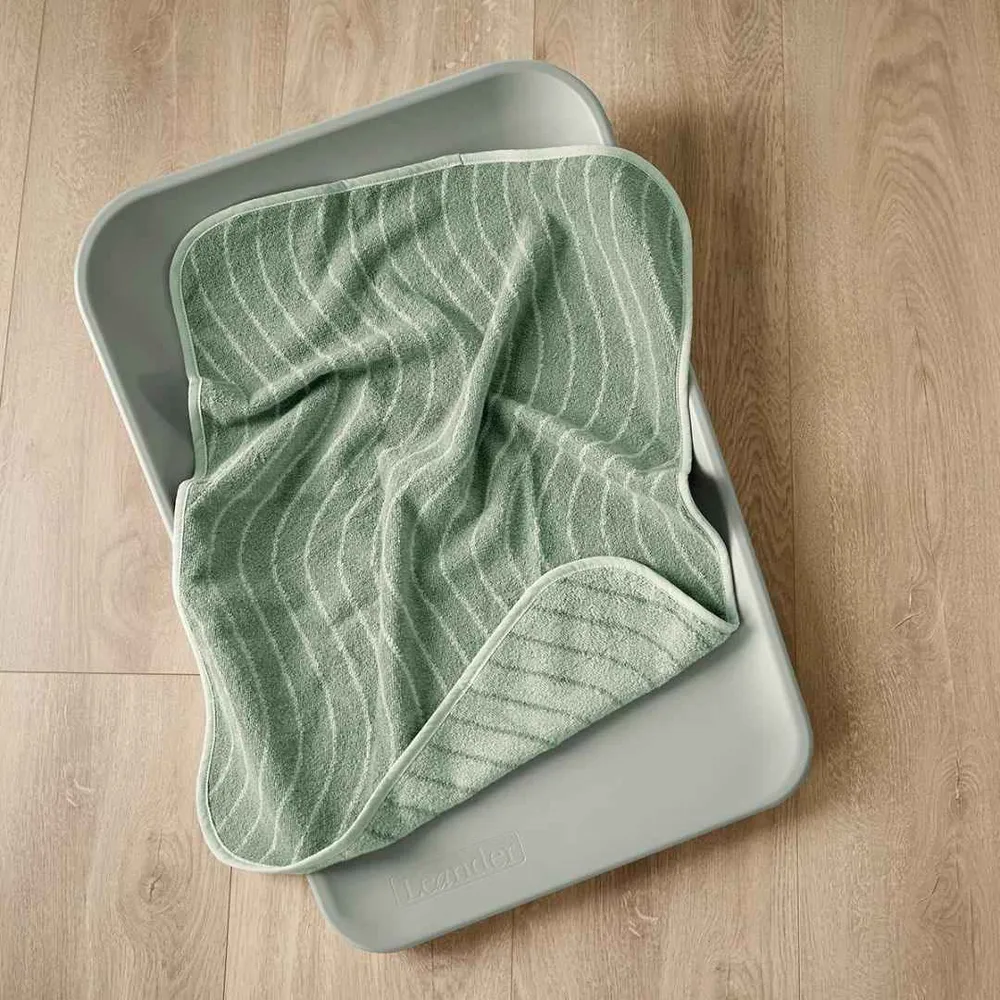 Leander® Pamučni ručnik Woodland Sage Green 65x50
