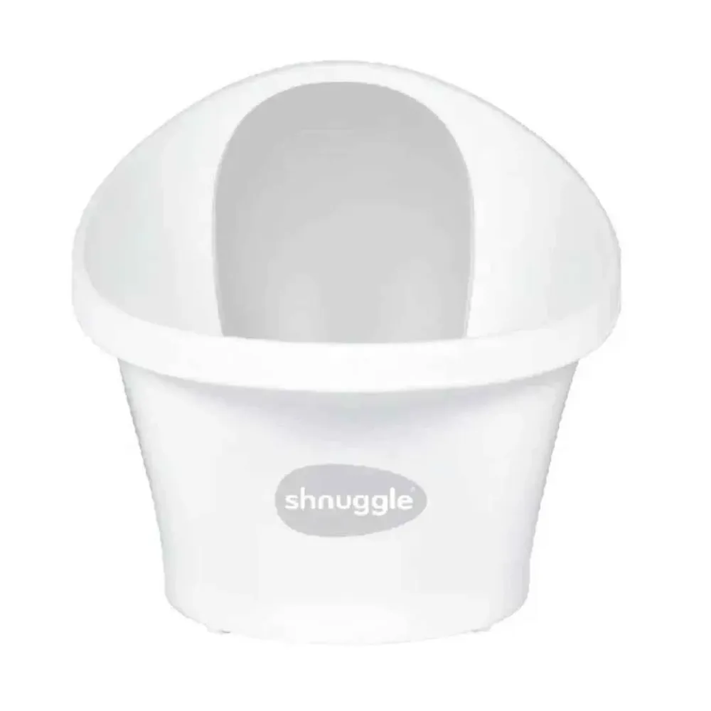 Shnuggle® Dječja kadica Baby White/Grey (0-12m)