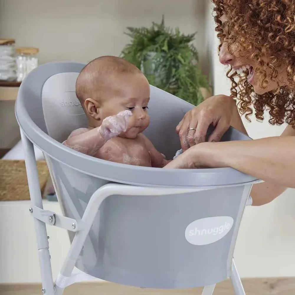 Shnuggle® Dječja kadica Pebble Grey (0-12m)