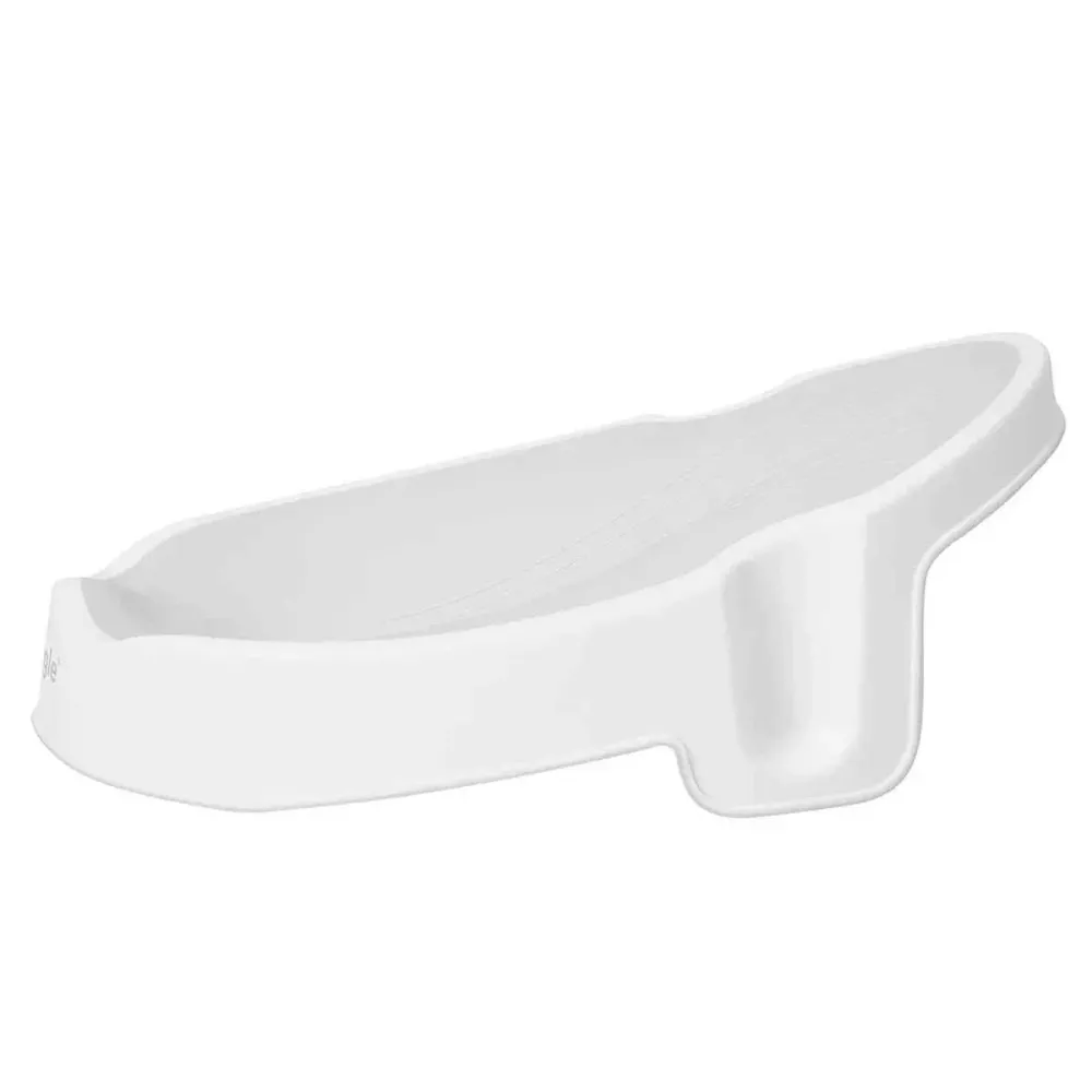 Shnuggle® Ležaljka za kupanje (0–6m) White/Grey