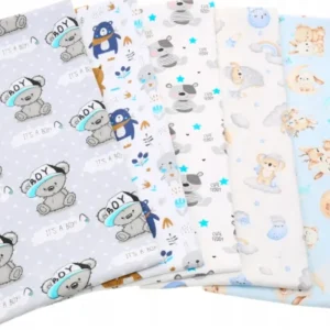 BABYMAM tetra pelena FLANEL PREMIUM 5kom