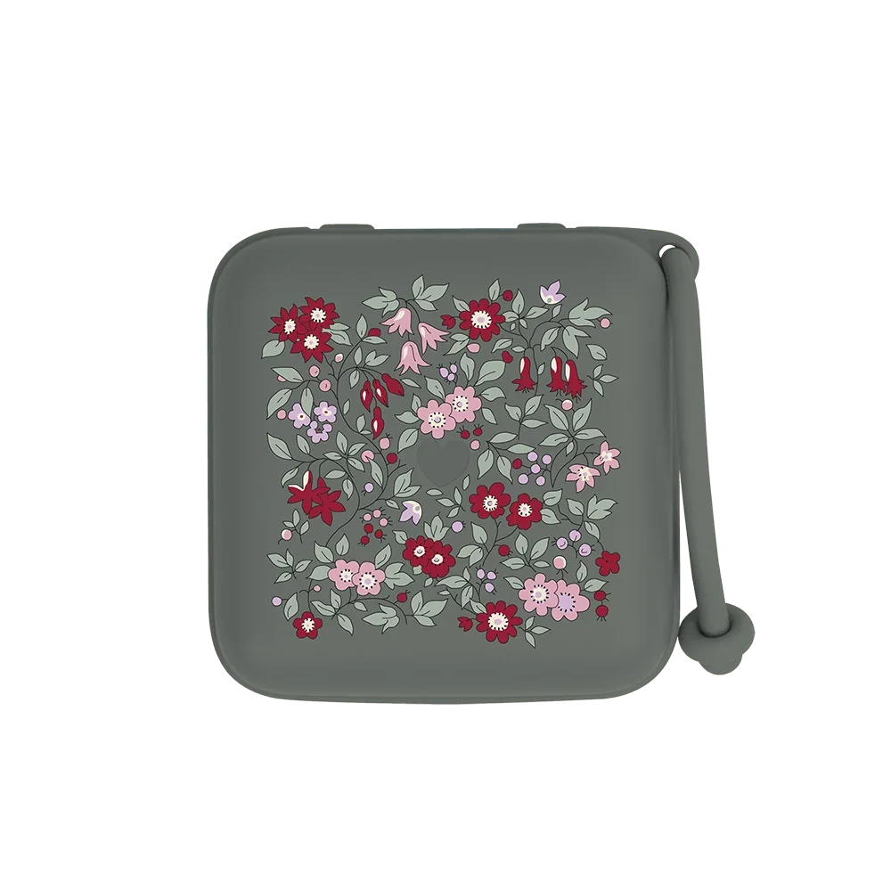 BIBS x LIBERTY Kutija za dudu - Chamomile Lawn Pine