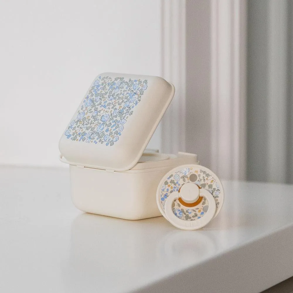 BIBS x LIBERTY Kutija za dudu - Eloise Ivory