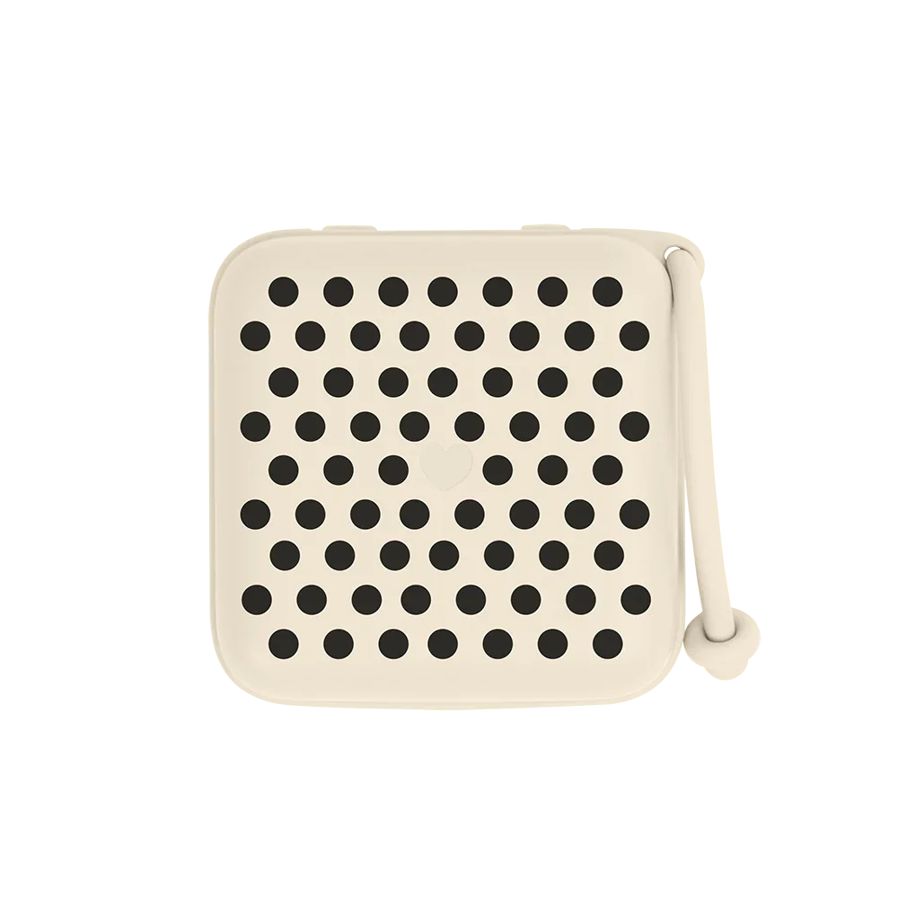 STUDIO kutija za dudu Polka - Ivory/Black