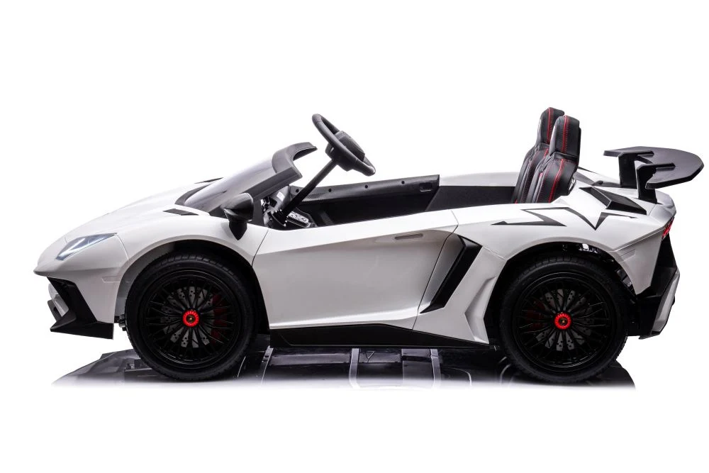 Licencirani auto na akumulator Lamborghini XXL A8803 24V - dvosjed - bijeli