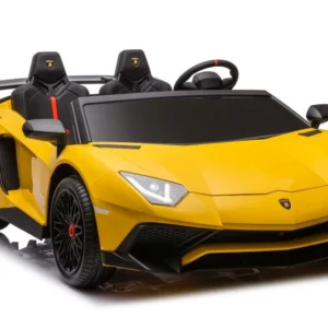 Licencirani auto na akumulator Lamborghini XXL A8803 24V - dvosjed - žuti