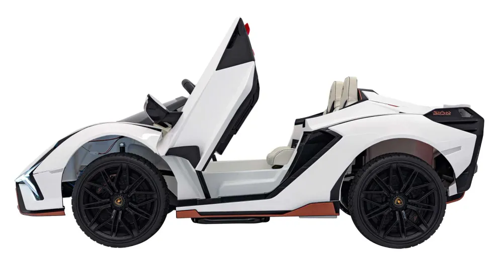 Licencirani auto na akumumulator Lamborghini SIAN 4x100W - dvosjed - bijeli