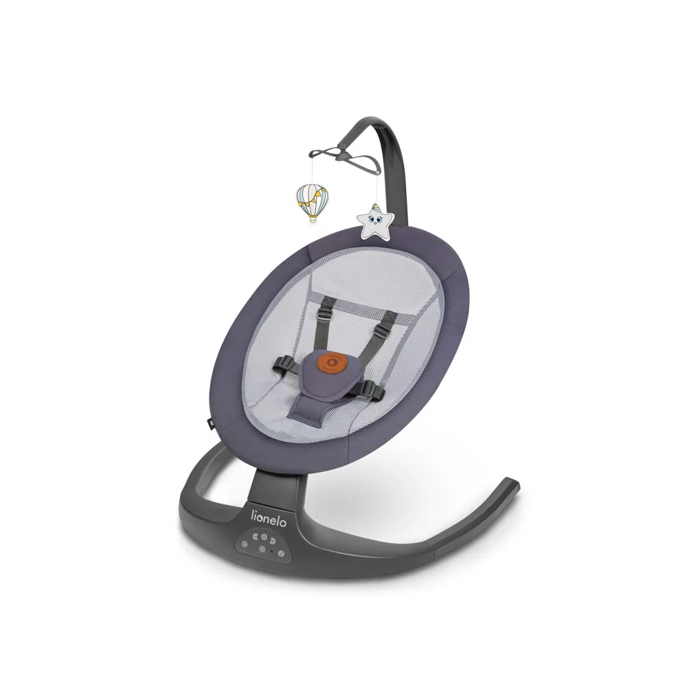 Lionelo električna ljuljačka 2u1 Ralf, Grey Graphite