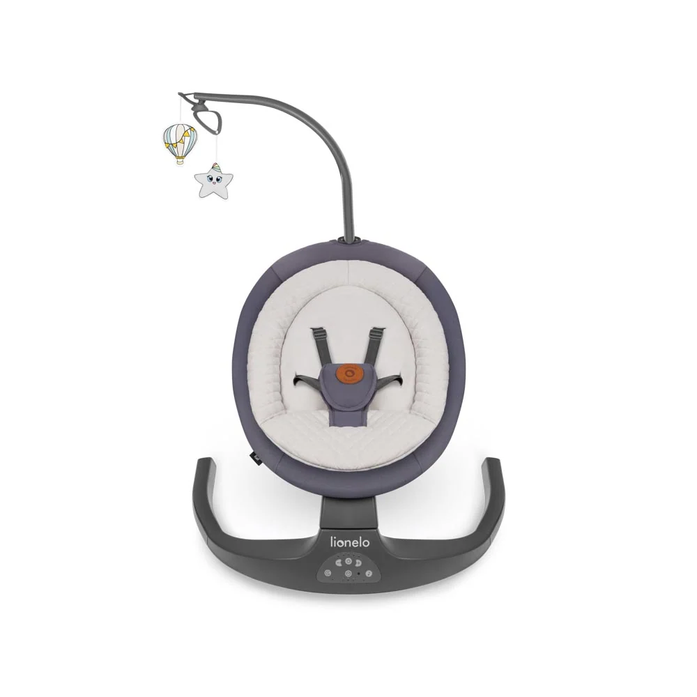 Lionelo električna ljuljačka 2u1 Ralf, Grey Graphite