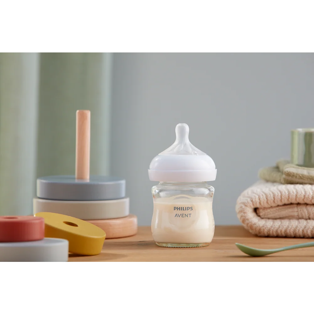 Philips Avent Natural Response staklena bočica za bebe 125ml, SCY930/01