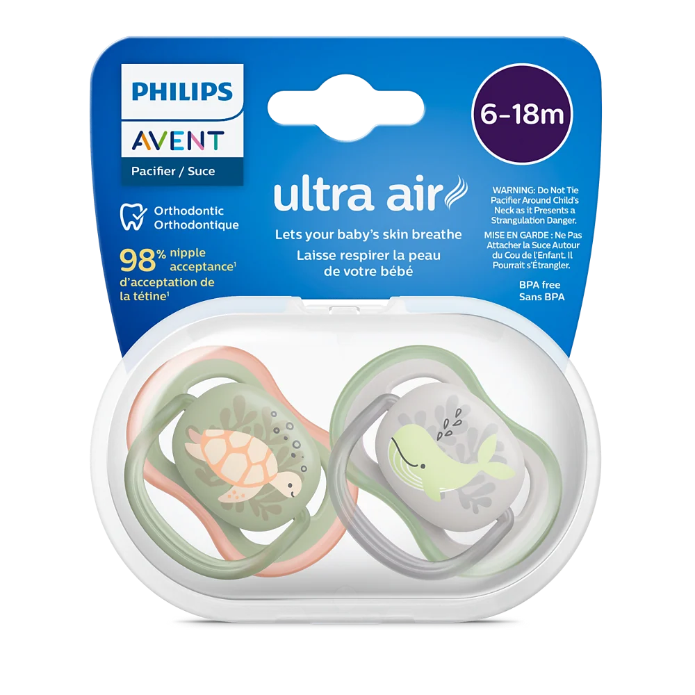 Philips Avent Ultra Air duda varalica 6-18m, dječak, 2kom, SCF085/60
