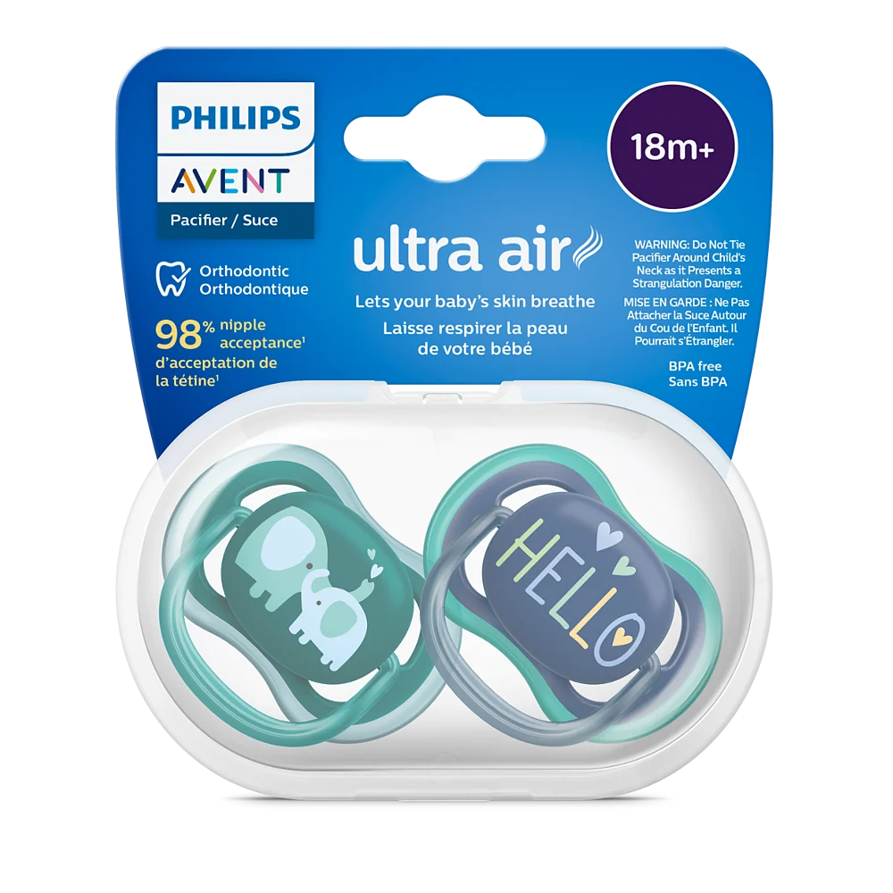 Philips Avent Ultra Air duda varalica 18m+, dječak, 2kom, SCF349/18