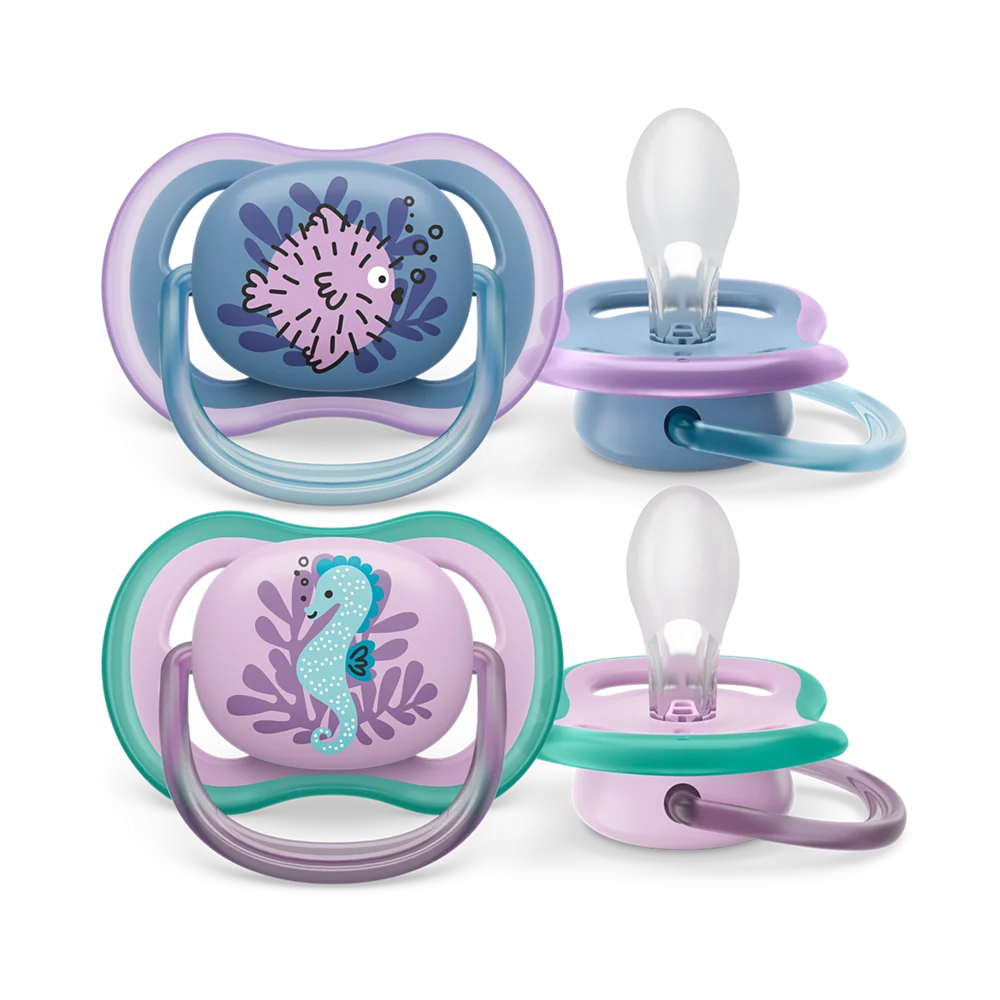 Philips Avent Ultra Air duda varalica 6-18m, djevojčica, 2kom, SCF085/61