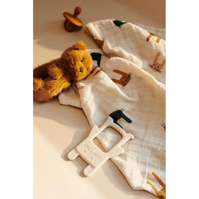 Liewood Binnie Mali Teddybear - Medvjed - Zlatni karamel